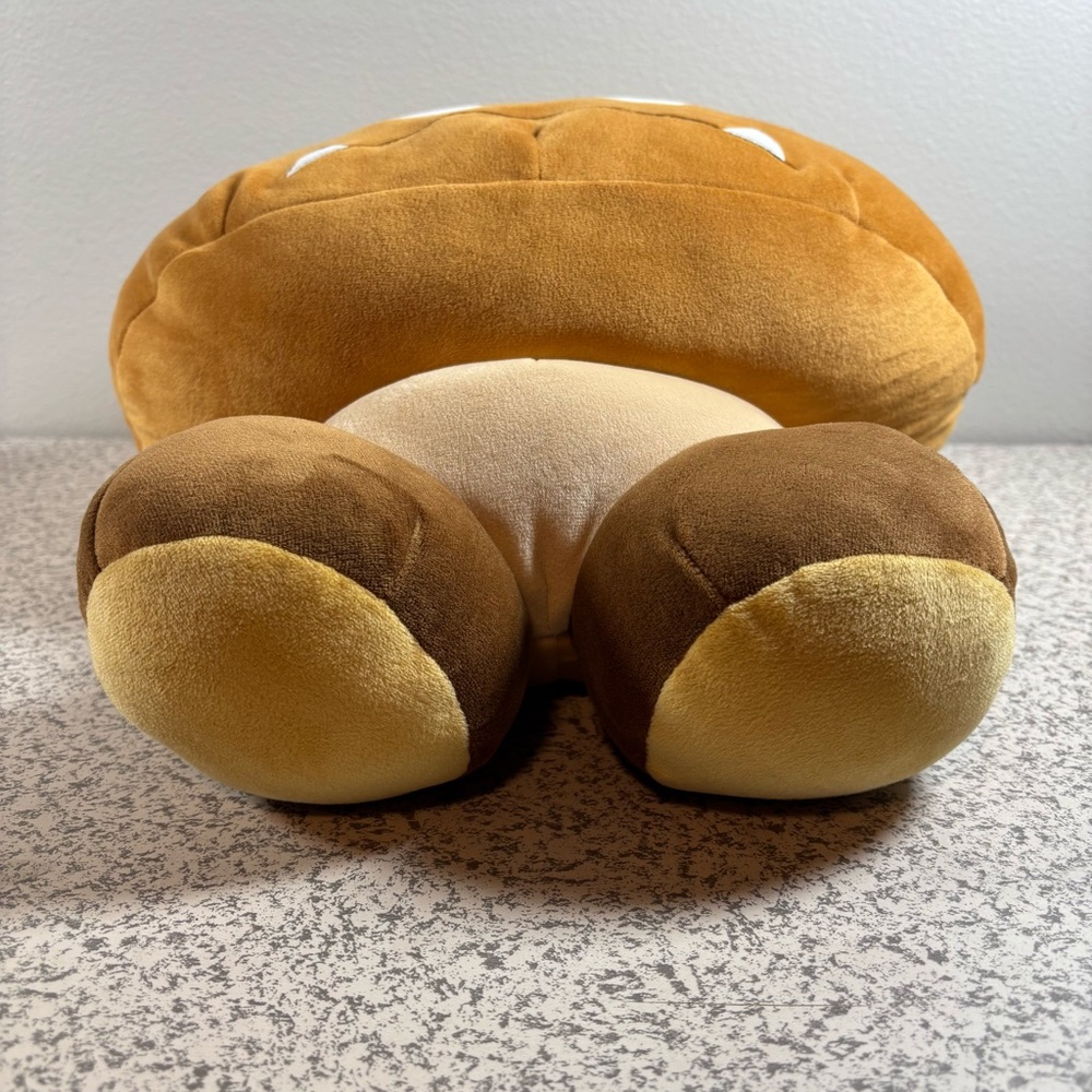 Nintendo Club Mocchi Mocchi Mega 16” Plush Goomba Large TOMY Super Mario 2023 - Picture 5 of 6